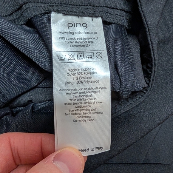 Ping Women's Classic Black Straight Leg Pants - Picture 5 of 8